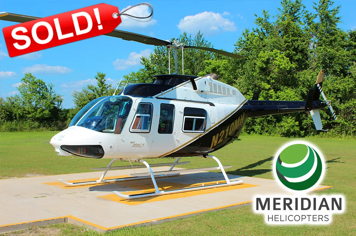 SOLD – 1990 Bell Helicopter 206L3 – N210MH