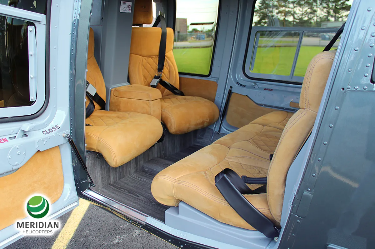 Press Release - Meridian Helicopters LLC - Sale to Clearview Air N86KR - 2023 05 17 - interior